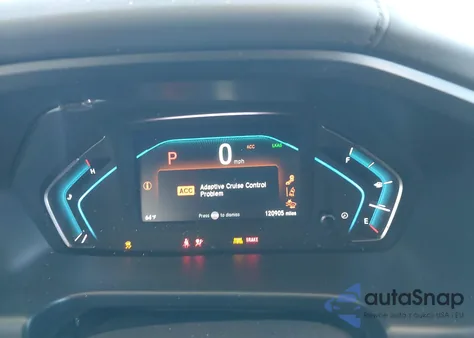 2019 Honda Odyssey Ex-L z USA, uszkodzony, nr VIN 5FNRL6H7XKB001535